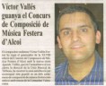 1r Premi a Alcoi